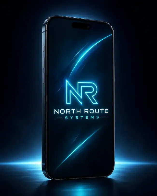 North Route Systems Drivers app displayed on an iPhone